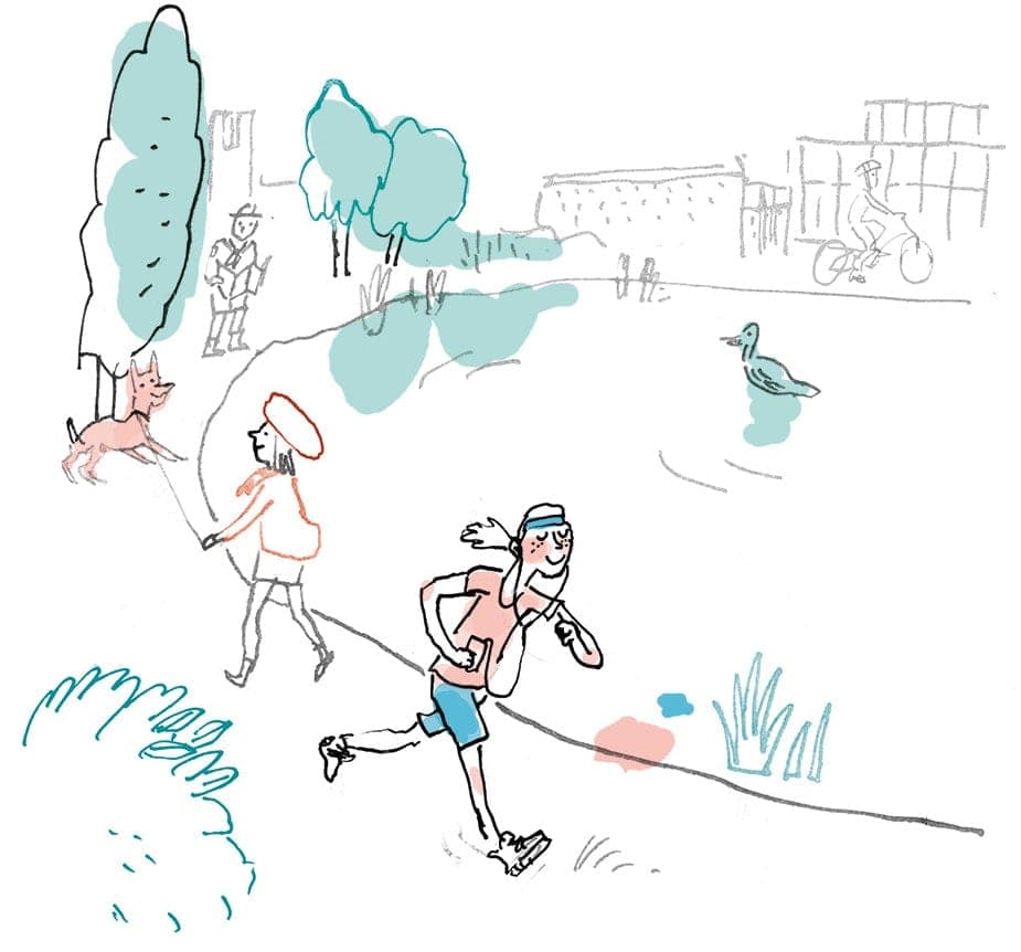 Appartement à louer LLN parcours jogging